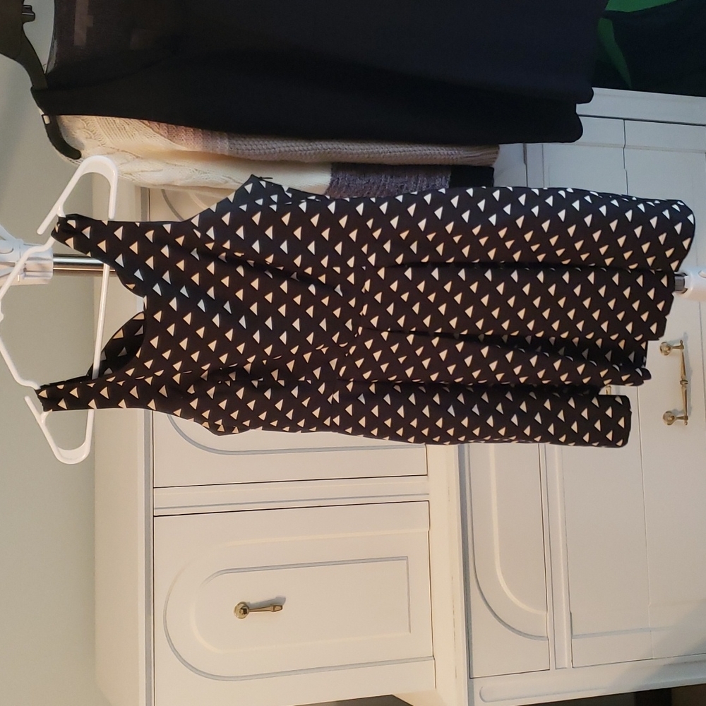 Black and White Dress